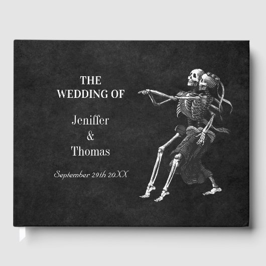 Livre d'or mariage d'Halloween (Recto)