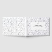 Livre D'or Mariage d'illustrations de Doodle en noir et blanc (Complet)