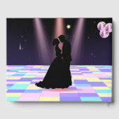 Livre D'or Mariage Disco personnalisable (Verso)