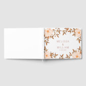 Livre d'or Mariage d'ivoire Floral Aquarelle (Complet)