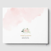 Livre D'or Mariage d'or rose rose clair opulent (Verso)