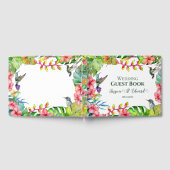 Livre D'or Mariage du paradis floral tropical (Complet)