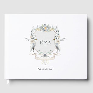 Livre D'or Mariage élégant au bord du lac Heron Crest