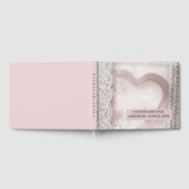 Livre D'or Mariage Élégant Chic Moderne Simple Rose (Complet)