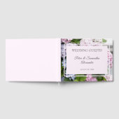 Livre D'or Mariage en fleurs d'été Hydrangea (Complet)