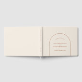 Livre D'or Mariage en ivoire Boho Arch (Complet)