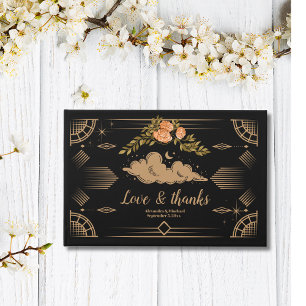 Livre D'or Mariage Étoiles Noires de Minuit Céleste