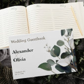 Livre D'or Mariage Eucalyptus moderne