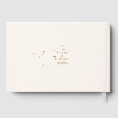 Livre D'or Mariage feuille d'or ID655 (Verso)