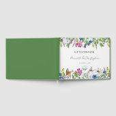 Livre D'or Mariage Fleur sauvage (Complet)