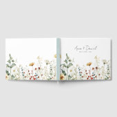 Livre D'or Mariage Fleur sauvage (Complet)