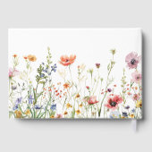 Livre D'or Mariage fleur sauvage (Verso)