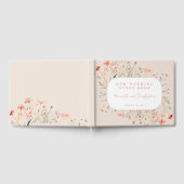 Livre D'or Mariage Fleur sauvage Boho (Complet)