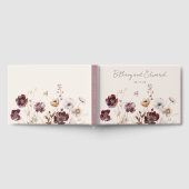 Livre D'or Mariage Fleur sauvage d'automne (Complet)