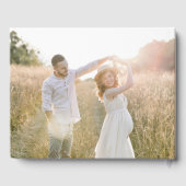 Livre D'or Mariage Fleur sauvage Leander (Verso)