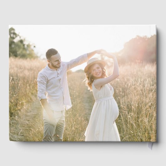 Livre D'or Mariage Fleur sauvage Leander (Verso)