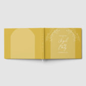 Livre D'or Mariage Floral Arc Or (Complet)