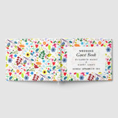 Livre D'or Mariage floral chic boho moderne (Complet)