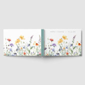 Livre D'or Mariage floral d'aquarelle dynamique (Complet)