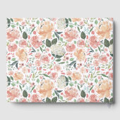 Livre D'or Mariage floral du milieu de l'été (Verso)