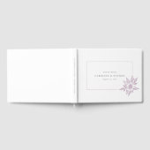 Livre D'or Mariage floral simple et élégant (Complet)