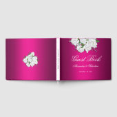 Livre D'or Mariage Fuchsia rose et blanc (Complet)