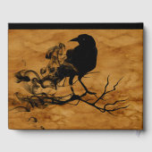 Livre D'or Mariage gothique foncé (Verso)