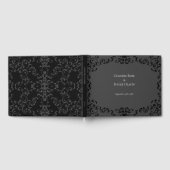 Livre D'or Mariage gothique gris et noir (Complet)
