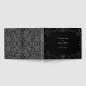 Livre D'or Mariage gothique gris et noir (Complet)