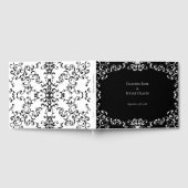 Livre D'or Mariage gothique noir et blanc (Complet)
