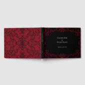 Livre D'or Mariage gothique rouge et noir (Complet)