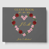 Livre D'or mariage gris (Recto)