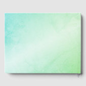 Livre D'or Mariage gris vert frais (Verso)