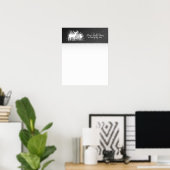 Livre d'or mariage Hiver Cerf Étincelle Noire (Bureau à domicile)