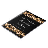 Livre d'or mariage Hollywood Glam (Côté gauche)