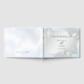 Livre d'or mariage | Icy Blue Shimmer (Complet)