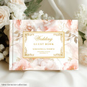 Livre d'or Mariage moderne Dusty Pink Ivory