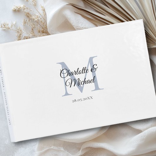 Livre D'or Mariage monogramme