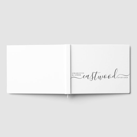 Livre D'or Mariage Monogramme (Complet)