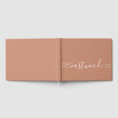 Livre D'or Mariage Monogramme Mariage Argile (Complet)