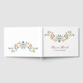 Livre D'or Mariage Motif classique complexe de géométrie vint (Complet)