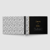Livre D'or Mariage Motif Feuille classique (Complet)