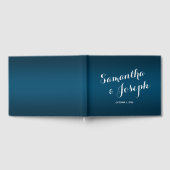 Livre D'or Mariage Ocean Blue Gradient (Complet)