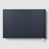 Livre d'or mariage or élégant calligraphie (Verso)