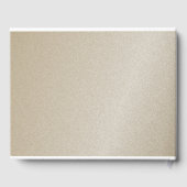 Livre D'or Mariage or simple (Verso)