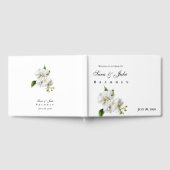 Livre D'or Mariage Orchidée Blanche (Complet)