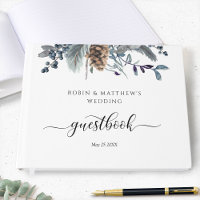 Mariage ou autre, Elegant Marine Bleu Rustique Flo