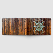 Livre D'or Mariage ou Fiançailles nautique rustique (Complet)