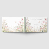 Livre D'or Mariage papillon floral (Complet)