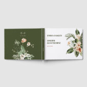 Livre D'or Mariage pastel hibiscus boho tropical (Complet)